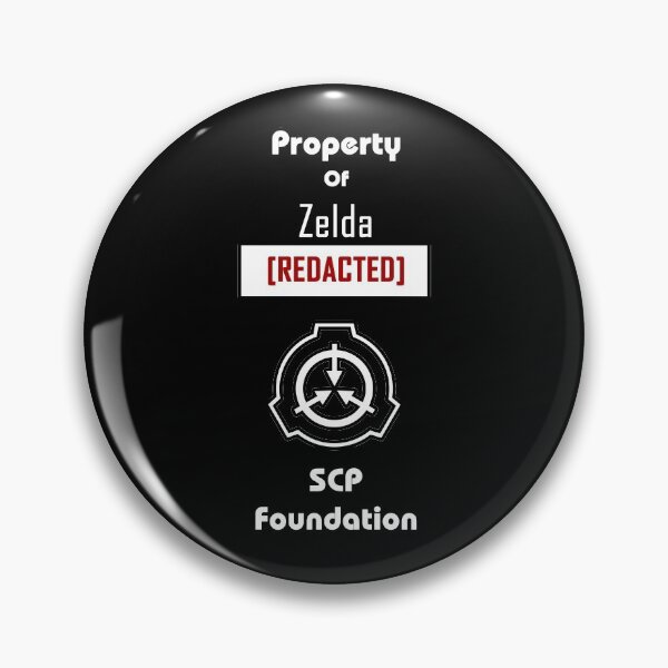 Item preview, Property of Zelda [REDACTED] SCP Foundation designed and sold by KnownClature.
