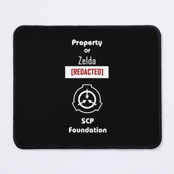 Item preview, Property of Zelda [REDACTED] SCP Foundation designed and sold by KnownClature.