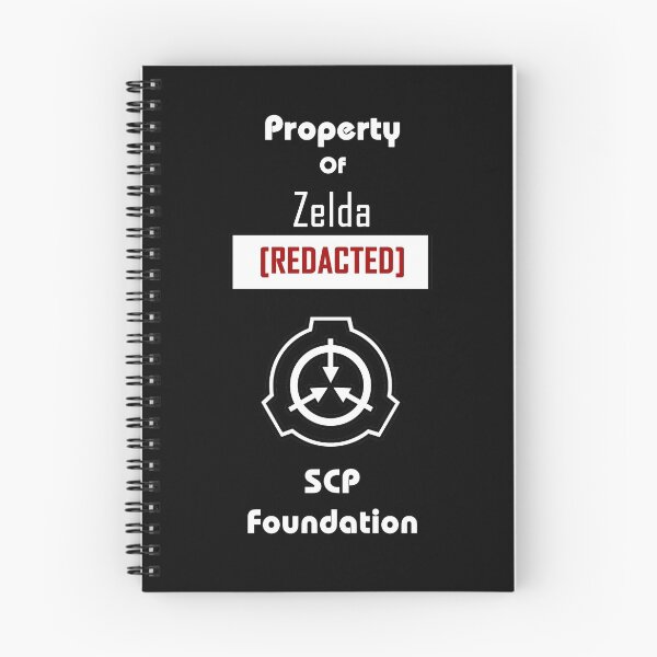 Item preview, Property of Zelda [REDACTED] SCP Foundation designed and sold by KnownClature.