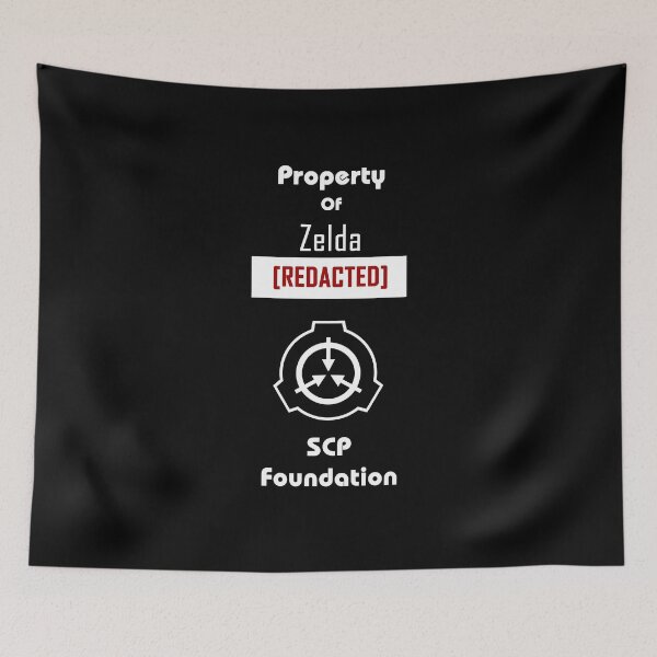 Item preview, Property of Zelda [REDACTED] SCP Foundation designed and sold by KnownClature.