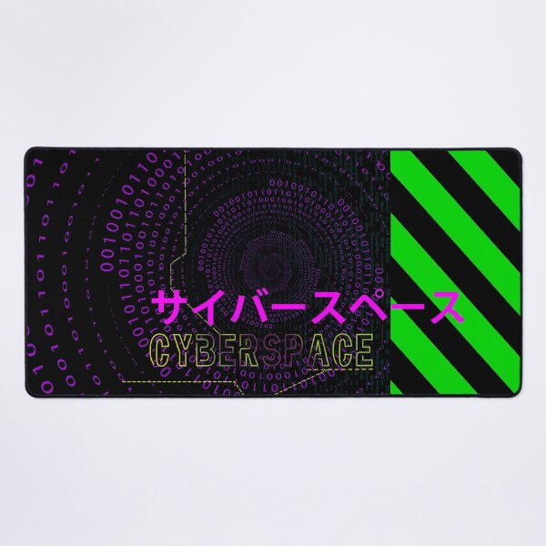Item preview, Cyberspace-Design neongrün und lila designed and sold by angelisart.