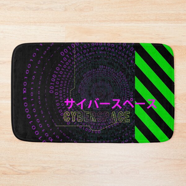 Item preview, Cyberspace design neon green and purple designed and sold by angelisart.