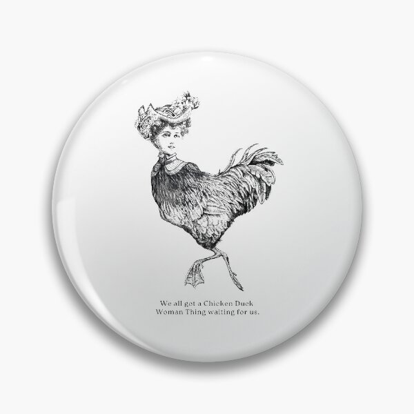 Item preview, Chicken Duck Woman Thing (Bushes of Love) designed and sold by CoralReefZA.