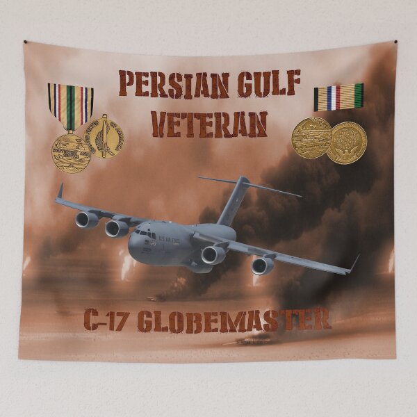 Item preview, C-17 Globemaster III Persian Gulf War Veteran designed and sold by Mil Merchant.