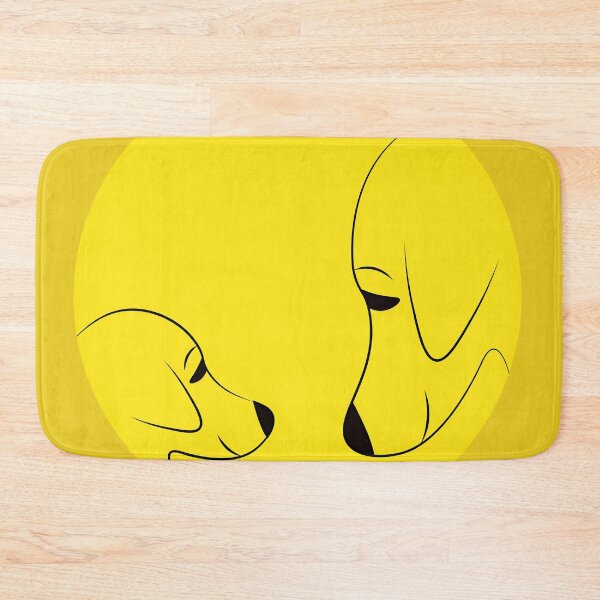 Item preview, Dog and Dog Junior Sticker designed and sold by blueocan.