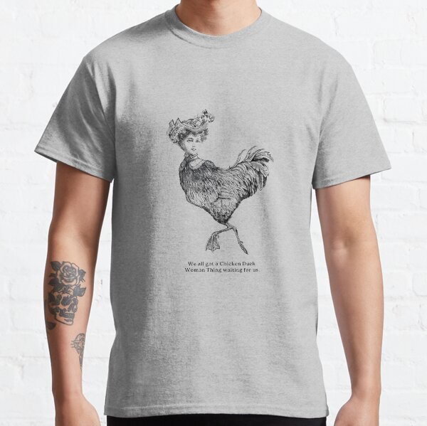 Vista previa del artículo con la obra «Chicken Duck Woman Thing (Arbustos de amor)», diseñado y vendido por CoralReefZA.