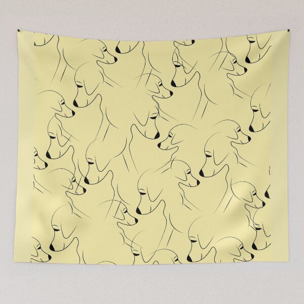 Item preview, Dog and Dog Junior Cover Throw Pillow designed and sold by blueocan.