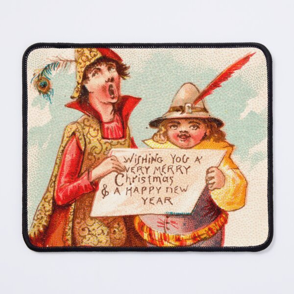 Item preview, Wishing You a Very Merry Christmas and a Happy New Year Christmas carolling designed and sold by Lady-Frost.