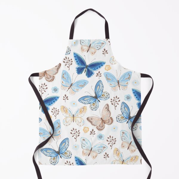 Item preview, Flying butterflies in blue and brown designed and sold by RoslynArt.