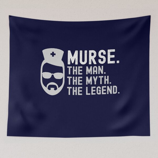 Item preview, Murse. The Man. The Myth. The Legend. Shirt, Mens Funny Murse T-Shirt, Male Nurse Shirt, RN LPN CNA T-Shirt  designed and sold by HolyWater SHOP.