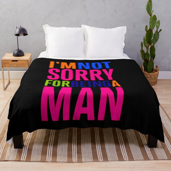 Item preview,  I’m not sorry for being a man shirt  designed and sold by ahinnlaree.
