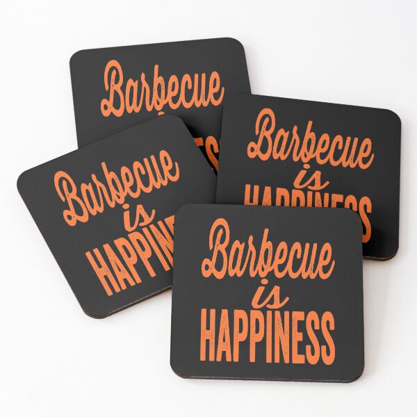Item preview, Barbecue is happiness-grilling. designed and sold by DesignedBySnip.