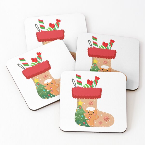 Item preview, Digital paper -christmas stockings-2 -stickers,posters ,postcards ,gift cards ,t-shirt etc.  designed and sold by Designerstown.