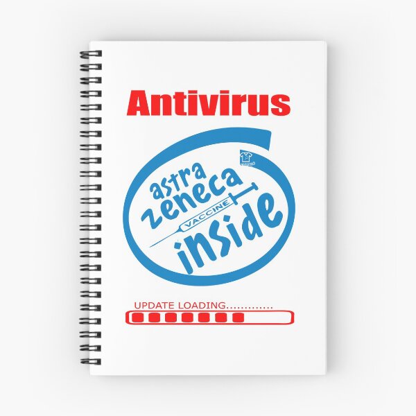 Item preview, ANTIVIRUS ASTRA ZENECA VACCINE INSIDE designed and sold by GwendolynMercia.
