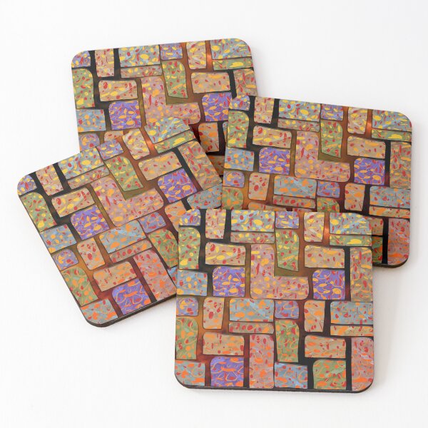 Item preview, Colored Squares Pattern Design Covers  designed and sold by blueocan.