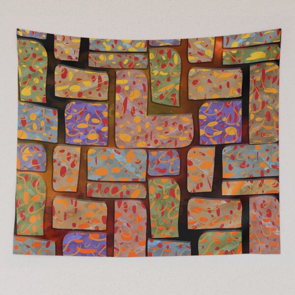 Item preview, Colored Squares Pattern Design Covers  designed and sold by blueocan.