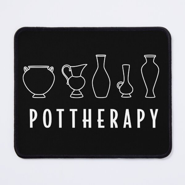 Item preview, Pottery therapy  pottery gift pottery is my therapy Pottery Gifts Pottery lover present designed and sold by anodyle.