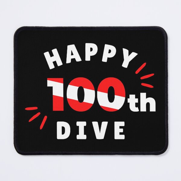 Item preview, Happy 100th Dive designed and sold by StudioAquaLumos.