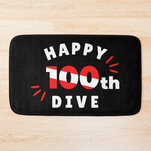 Item preview, Happy 100th Dive designed and sold by StudioAquaLumos.