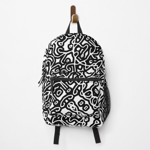 Item preview, Ethnic Black and White Pattern designed and sold by DFLC Prints.
