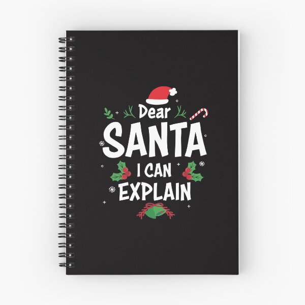 Item preview, Dear santa I can explain on the naughty list funny christmas santa  designed and sold by Majesticoo.