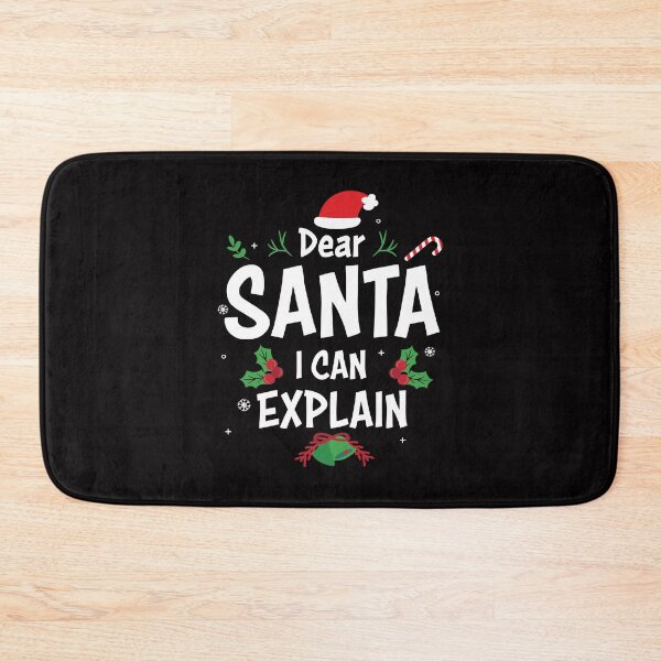 Item preview, Dear santa I can explain on the naughty list funny christmas santa  designed and sold by Majesticoo.