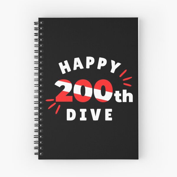 Item preview, Happy 200th Dive designed and sold by StudioAquaLumos.