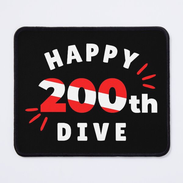 Item preview, Happy 200th Dive designed and sold by StudioAquaLumos.