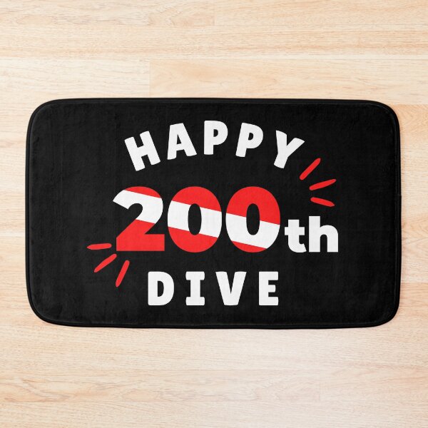 Item preview, Happy 200th Dive designed and sold by StudioAquaLumos.