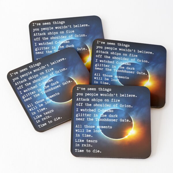 Item preview, I've seen things you people wouldn't believe.. Like tears in rain. designed and sold by UnleyDesign.