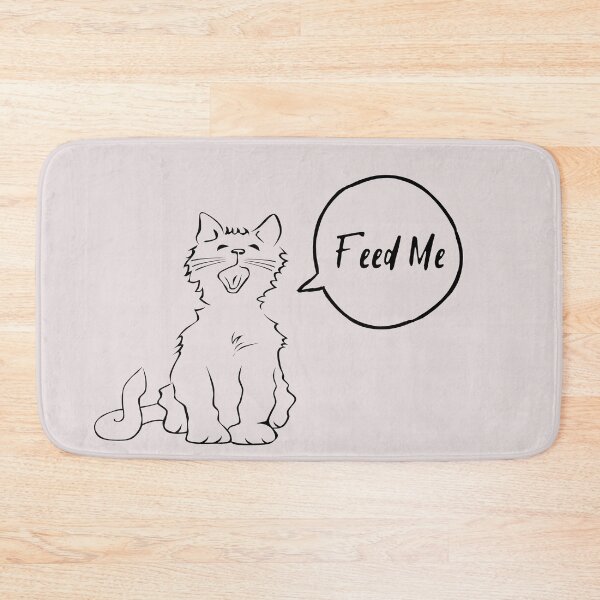 Item preview, Feed Me (Cat) designed and sold by Nesro34.