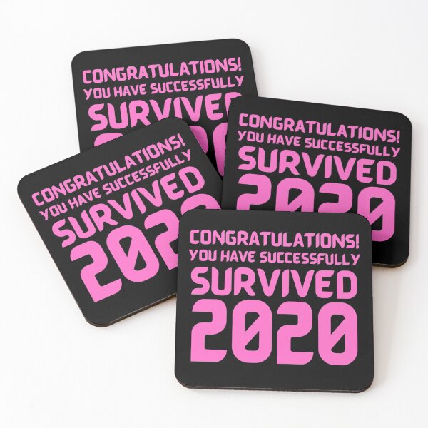 Item preview, Congratulations! You Have Successfully Survived 2020 Happy New Years Eve Funny Cheerful Memes Slogan New years Man's & Woman's  designed and sold by Wanneer T-shirts Praten.