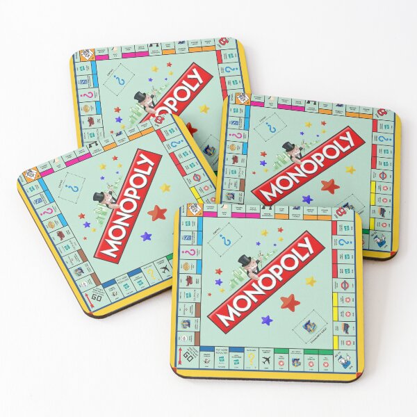Monopoly Game Coasters for Sale