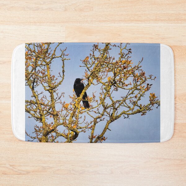 Item preview, Crow in Bare Winter Tree at Seaton Wetlands designed and sold by Dorset Girl.