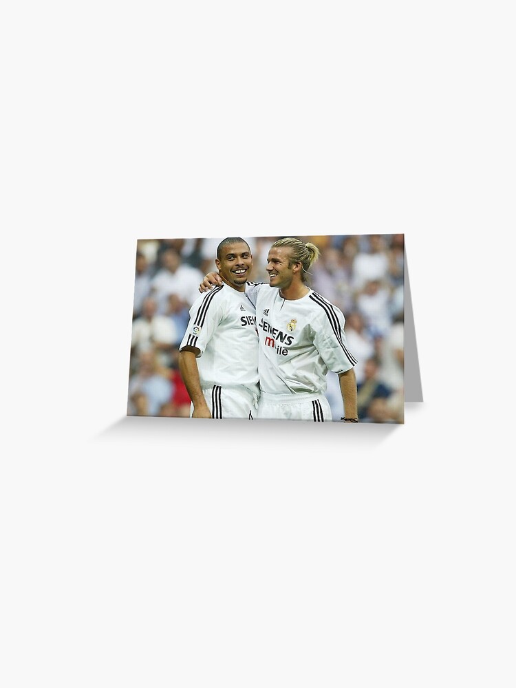 Walpaper Ronaldo Nazario Greeting Card for Sale by dealedrick