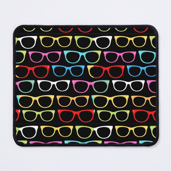 Item preview, Colorful Hipster Eyeglasses Pattern Cute And Beautiful Eyeglasses Pattern designed and sold by SeemDev786.