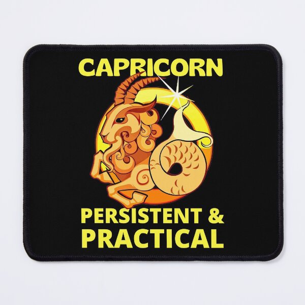 Item preview, Capricorn Horned Goat Zodiac Sign Earth Element Astrology designed and sold by RGRamsey.