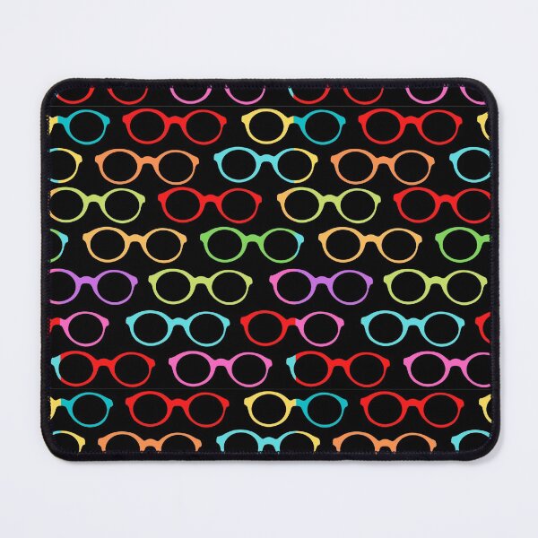 Item preview, Colorful Hipster Eyeglasses Pattern Cute And Beautiful Eyeglasses Pattern designed and sold by SeemDev786.