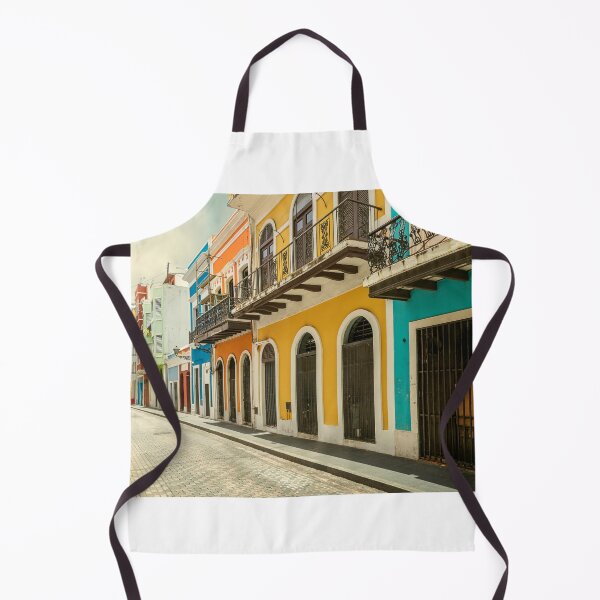 Item preview, Colorful houses in old San Juan, Puerto Rico designed and sold by Mikołaj Niemczewski.