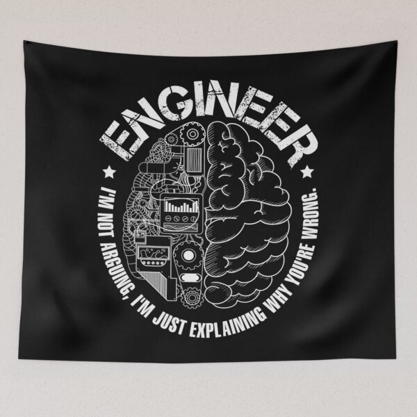 Item preview, Funny I'm an Engineer - Engineering HOODIE for Men or Woman Pullover Hoodie designed and sold by NielsenLandry.