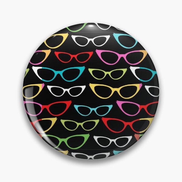 Item preview, Colorful Hipster Eyeglasses Pattern Cute And Beautiful Eyeglasses Pattern designed and sold by SeemDev786.