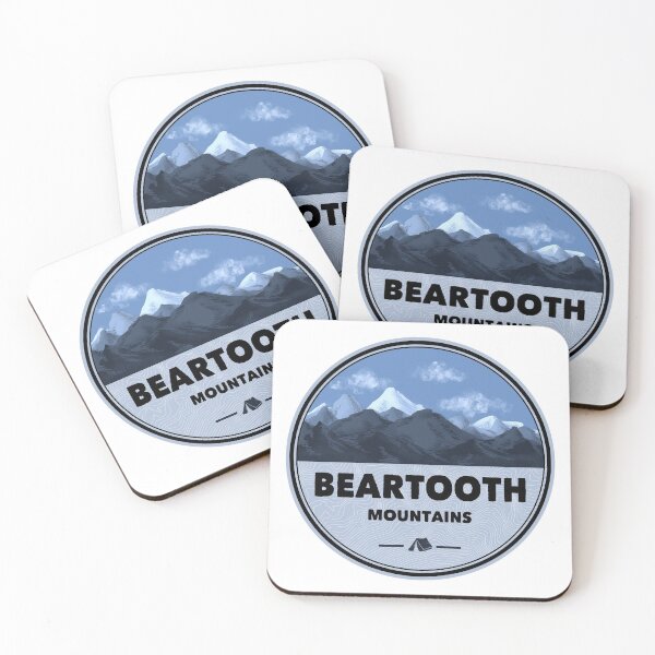 Item preview, Beartooth Mountains Montana Wyoming Camping designed and sold by Esskay Designs.