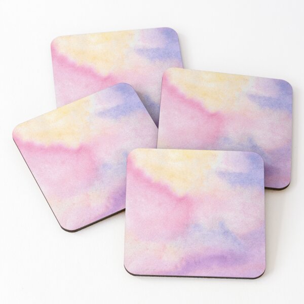 Item preview, Pink and blue water colour sky  designed and sold by maaanuu.