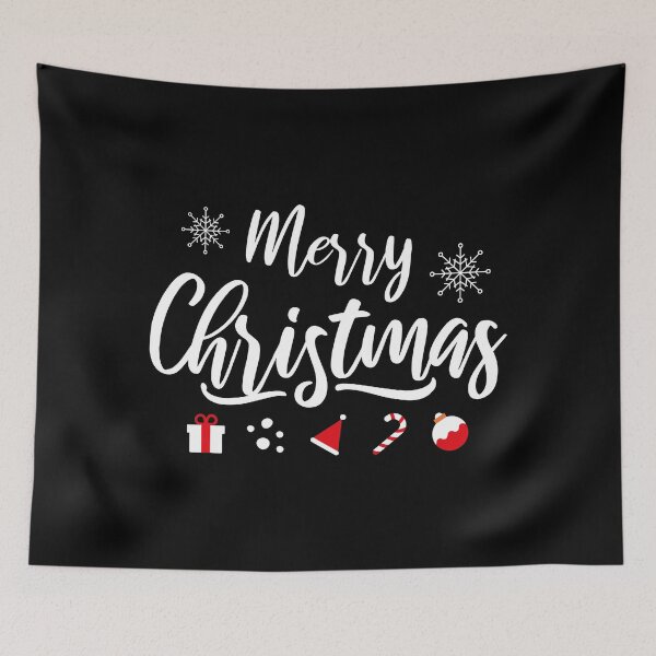 Item preview, MERRY CHRISTMAS Text Design designed and sold by CreaterB.