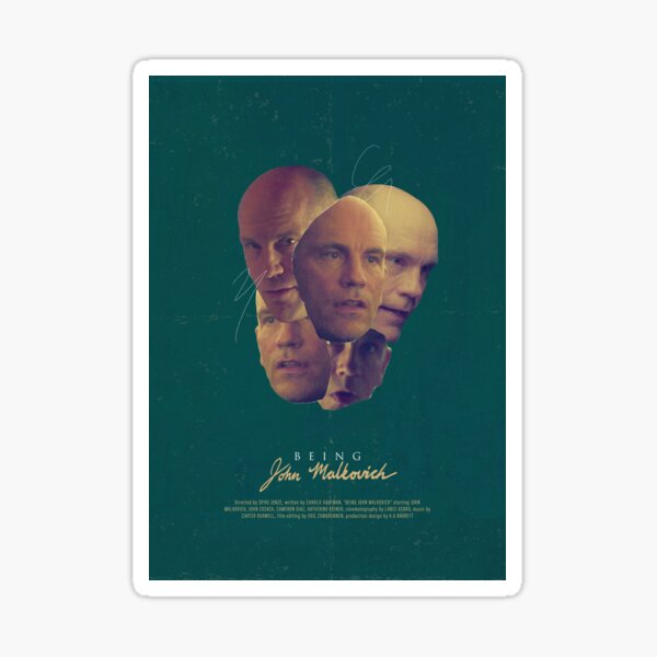 Item preview, Being John Malkovich - Alternative Movie Poster designed and sold by Dalton Welsh.