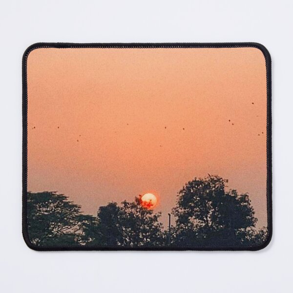Item preview, Blurry sunset silhouette designed and sold by HappyPrints ⭐⭐⭐⭐⭐.