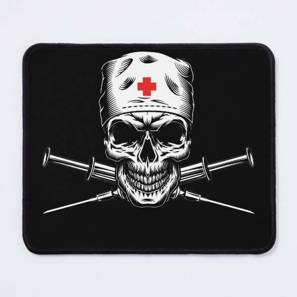Item preview, Pirate Flag Nurse hat Covid Edition designed and sold by Byfab.