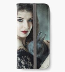 Bunny love iPhone Flip-Case/Hülle/Klebefolie