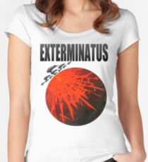 Exterminatus Title Fitted Scoop T-Shirt