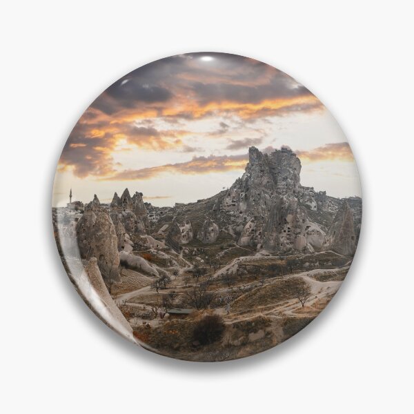 Item preview, Uchisar Castle, town in Cappadocia, Turkey  designed and sold by mitzobs.